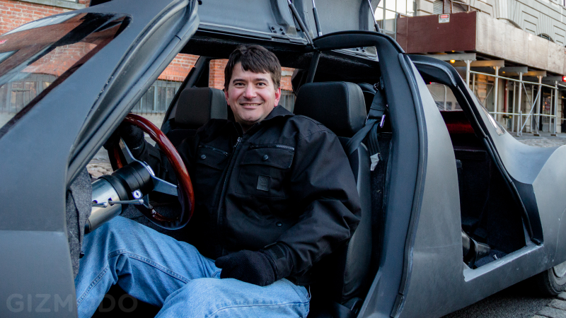 Illustration for article titled Riding in the Car of the Future, Built in an Illinois Barn